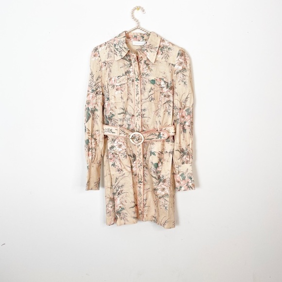 Zimmermann Moonshine Linen Shirtdress - Picture 3 of 8